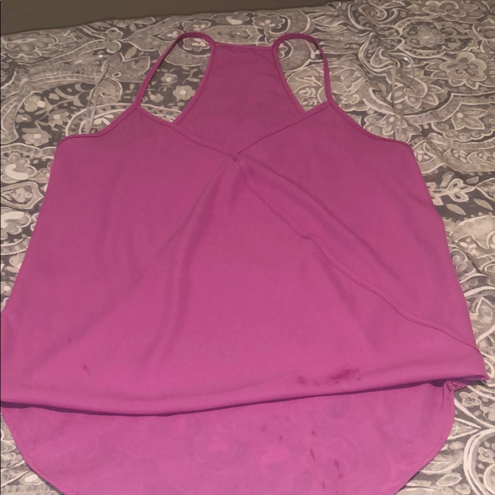 Pink tank top